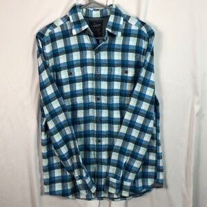 NWT Grayers Gingham Heritage Flannel Size Small
